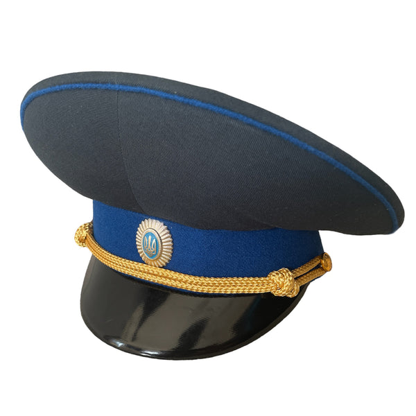 Ukraine SBU Security Service Officer Uniform Visor Hat Peaked Cap