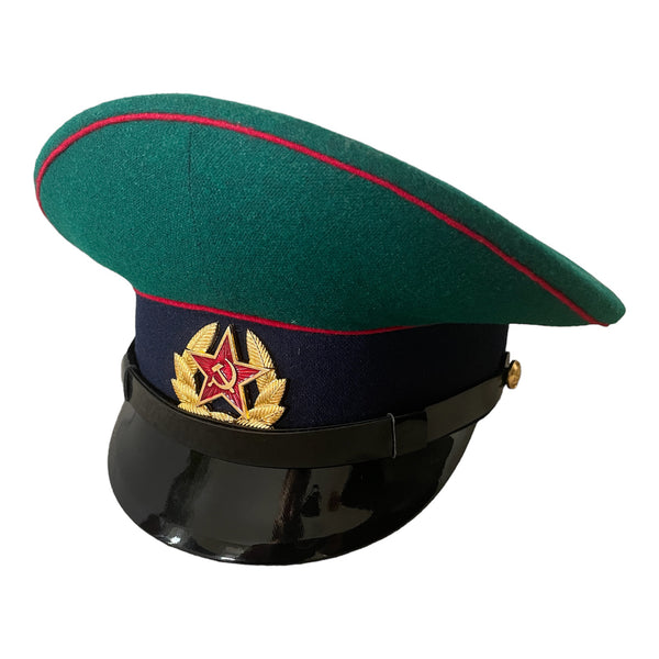 Soviet Border Troops Visor Cap Repro Military USSR Uniform Peaked Hat