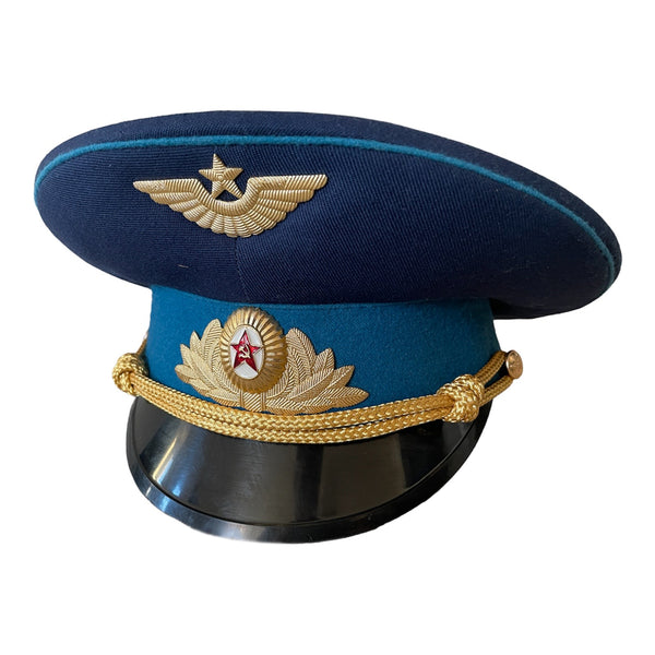 USSR Soviet Military Air Force Warrant Officer Army Uniform Visor Hat Peaked Cap