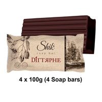 4x100g Shik Natural Ukraine Birch Tar Soap Bar Antiseptic Acne Antibacterial