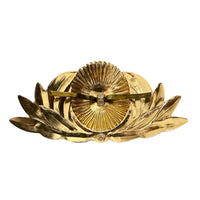 Soviet Badge USSR Militsiya Large Emblem Police Officer Uniform Cap Hat Insignia