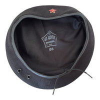 USSR Soviet Russian Army Style Black CHE GUEVARA Beret Hat Cap OMON MVD Badge