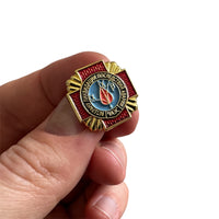 USSR Soviet Russia Ukraine Chernobyl Liquidator Nuclear Disaster Medal Pin Badge