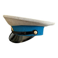 USSR Soviet Military Aviation Boarding School Cadet Summer Visor Cap with Badge