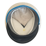 USSR Soviet Military Aviation Boarding School Cadet Summer Visor Cap with Badge