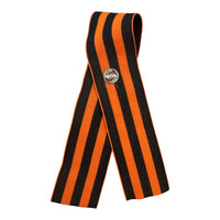 St. George Ribbon 9 May WW2 Russian Victory Day - White Cross Pin Badge