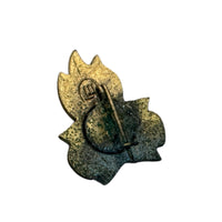 Vintage Soviet Pioneer Pin Badge “Always Ready!” Brass and Enamel 1950s