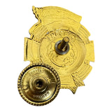 Insigne à vis en aluminium émaillé des gardes russes St. George Ribbon Guardia