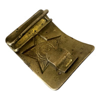 Original USSR Soviet Army Officer Belt Brass Buckle Antique Bronze Colour