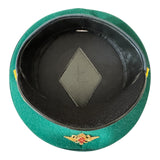 Uniforme d'officier militaire de l'Ukraine post-soviétique, casquette à visière, insigne en métal