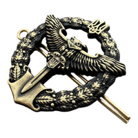Insigne d'infanterie mécanisée de l'armée ukrainienne, uniforme de béret, chapeau, insigne en métal