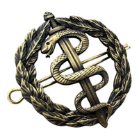 Ukraine Military Medical Forces Beret Badge – Metal Uniform Hat Cap Insignia