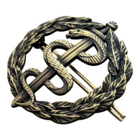 Ukraine Military Medical Forces Beret Badge – Metal Uniform Hat Cap Insignia