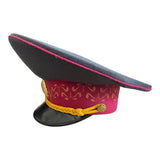 Uniforme d'officier militaire de l'Ukraine post-soviétique, casquette à visière, insigne en métal