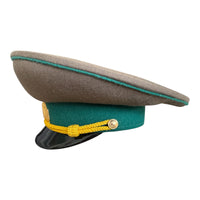 Turkmenistan Army Officer Parade Uniform Visor Hat Military Peaked Cap