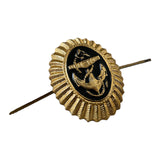 Soviet USSR Russian Navy Fleet ANCHOR Uniform Hat Cap Metal Pin Badge