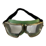 Authentic Soviet USSR Russian Pilot Tankman Goggles Glasses Aviator WW2