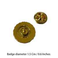 Ukraine Trident Pin Abzeichen 90er Jahre Militäruniform Schultergurte 1,5 cm Insignien