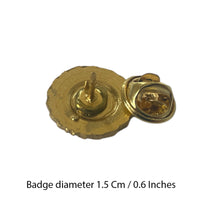 Ukraine Trident Pin Abzeichen 90er Jahre Militäruniform Schultergurte 1,5 cm Insignien