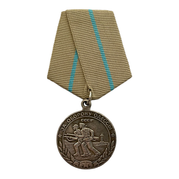Soviet WW2 Medal Repro Defence of Odessa USSR Military Award