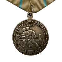 Médaille soviétique de la Seconde Guerre mondiale, reproduction du prix militaire de la défense d'Odessa, URSS