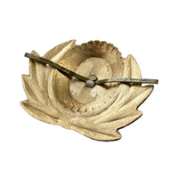 Original MVD Russian Police Uniform Hat Cap Large Metal Cockade Badge