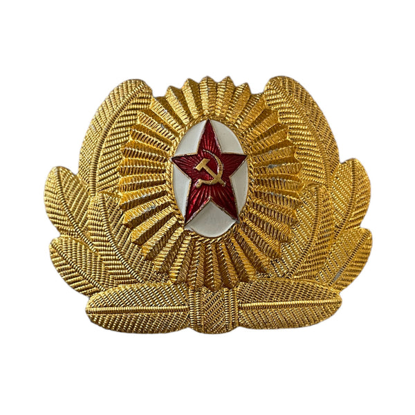 Soviet Army Military Air Force Cockade Red Star Hat Cap Beret Badge