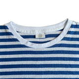 Russian VDV Style Telnyashka Blue Striped T-Shirt Short Sleeve Paratrooper Top
