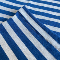 Russian VDV Style Telnyashka Blue Striped T-Shirt Short Sleeve Paratrooper Top