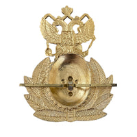 Russian Navy Early 90s Officers Cap Hat Eagle Badge Anchor Cockade