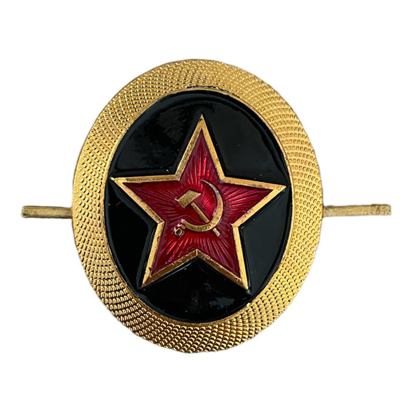 Soviet Russian Navy Infantry Marines Army Beret Hat Cap Metal Badge