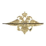 Russian Large 2-head Eagle Insignia MIA Uniform Hat Cockade Cap Badge