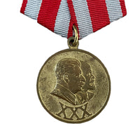 Médaille Soviétique Russe URSS 30 Ans Armée Rouge Et Flotte Lénine Staline