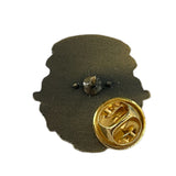 Soviet VDV Airborne Forces USSR Army Small Brass Skull Pin Badge