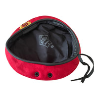 Uniforme de l'armée russe de Style soviétique de l'urss, béret Spetsnaz rouge vif, insigne de chapeau
