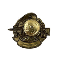 Russian Special Forces Spetsnaz Military Brass Badge Beret Fist & AK47