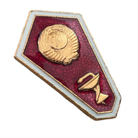 Badge à vis de remise des diplômes de l'Académie russe soviétique de l'Académie médicale de l'URSS