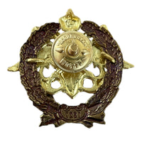 Insigne en laiton d'aigle de l'école maritime de l'Académie navale de Kuznetsov de la marine impériale russe