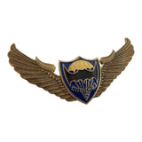 Insigne de chauve-souris de parachutiste d'ailes du régiment de parachutistes russes Spetsnaz soviétique