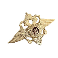 Russian Eagle Small Metal Pin Badge MVD Uniform Insignia for Side Cap Pilotka