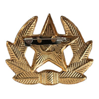 Soviet Soldier USSR Red Army Military Style Red Star Metal Pin Badge