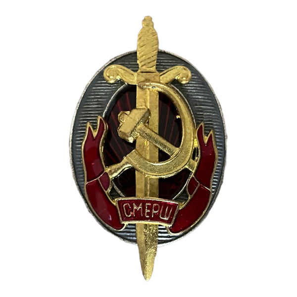 Soviet Badge SMERSH Honorary Agent USSR WW2 Military Police Service