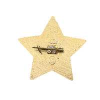 USSR Soviet Russian Lenin Communist School Little Octobrist Red Star Pin Badge