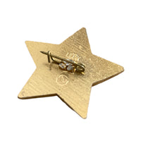 USSR Soviet Russian Lenin Communist School Little Octobrist Red Star Pin Badge