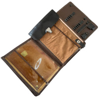 Sowjetische russische Armee UdSSR Militär-Offizier-Planchet-Schultertasche aus echtem Leder