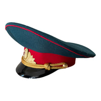 Soviet USSR Russian Military Army Officer Parade Uniform Visor Hat Peaked Cap