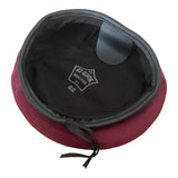 USSR Russian Army Military Style Red Burgundy Paratrooper Beret Hat Soviet Badge