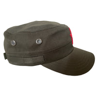 Military Patrol Cap Red Star Communist Retro Style Cotton Baseball Hat Adjustable