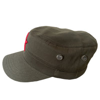 Military Patrol Cap Red Star Communist Retro Style Cotton Baseball Hat Adjustable