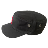 Military Patrol Cap Red Star Communist Retro Style Cotton Baseball Hat Adjustable